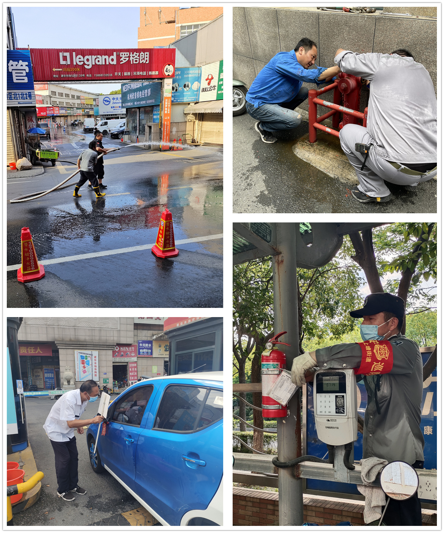 不服“暑”！建華市場勇戰(zhàn)高溫！