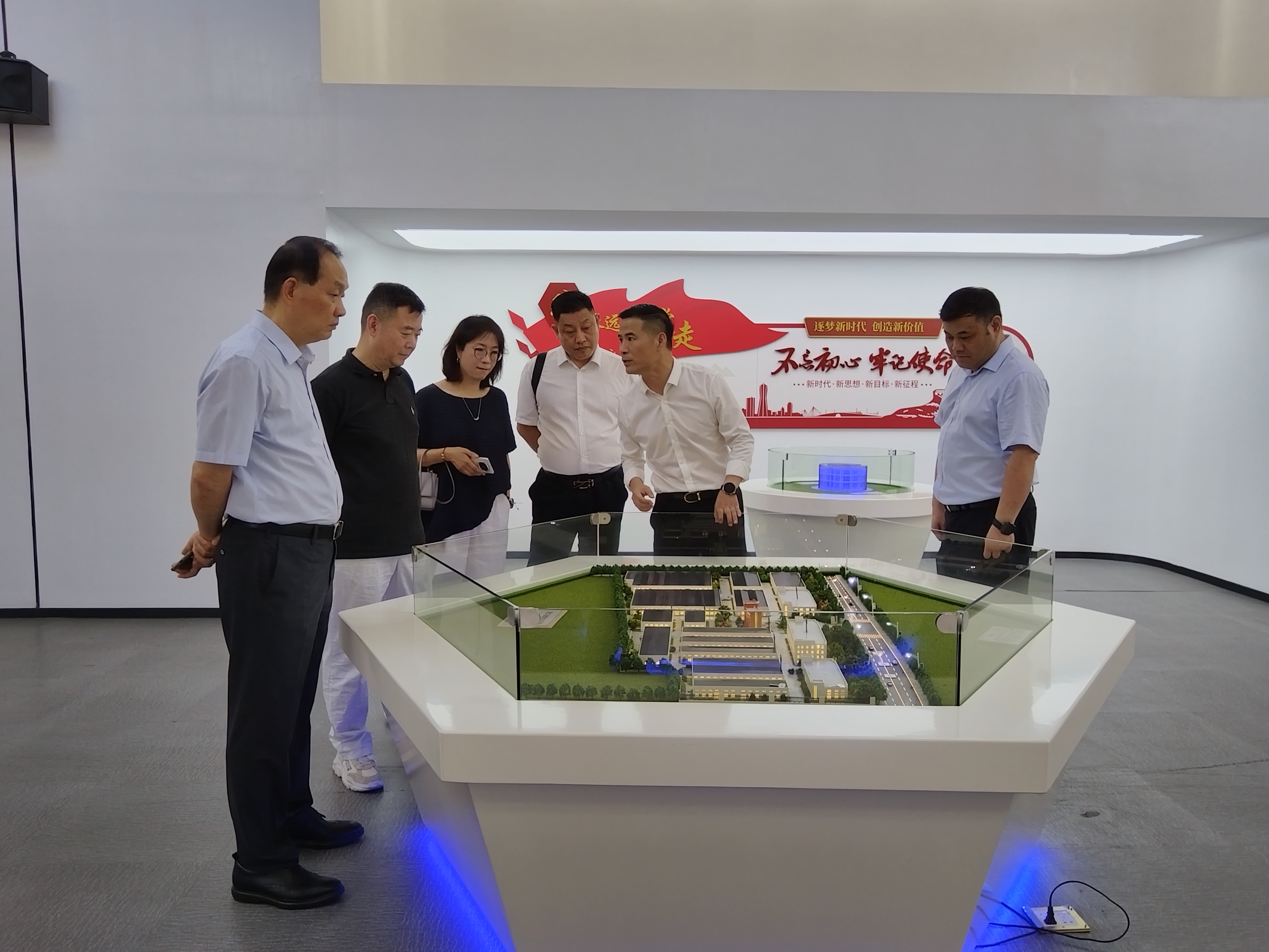 浙江旅游投資集團副總經理蔡耘一行蒞臨建華文創(chuàng)集團調研指導