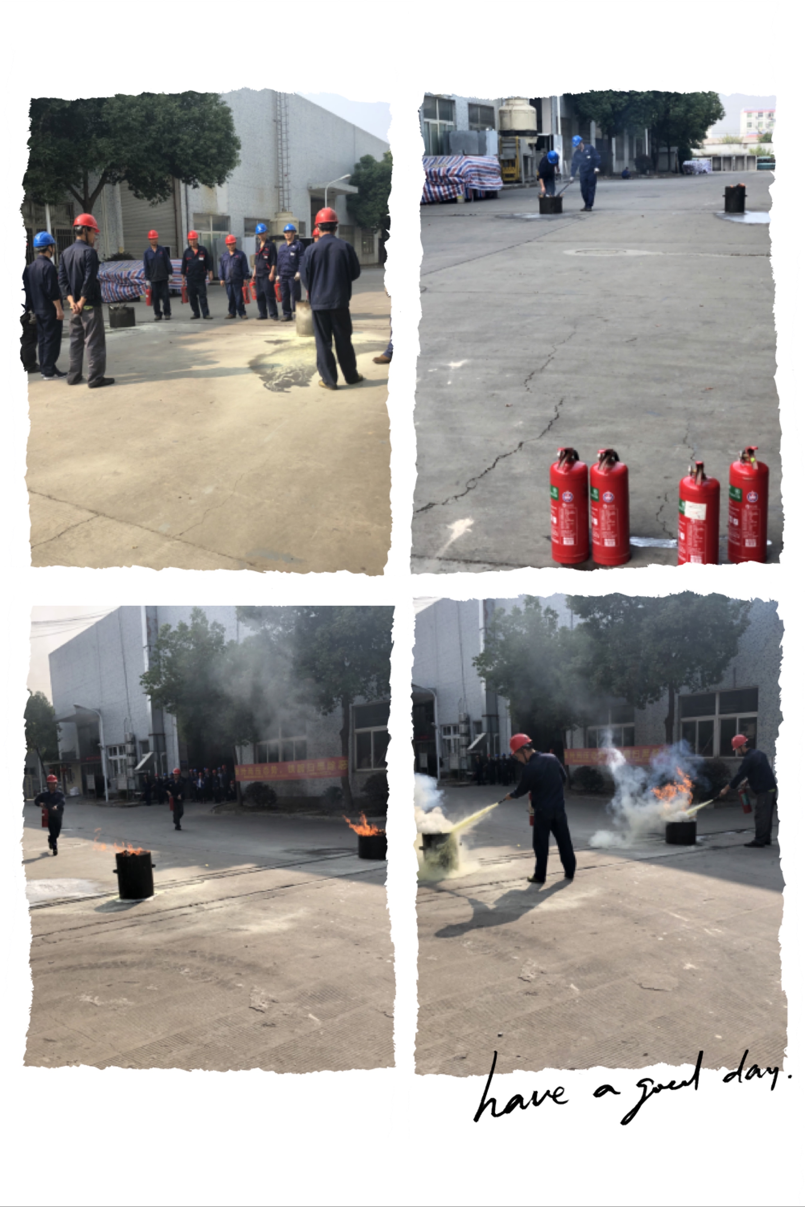 建華過(guò)濾機(jī)職工get“消防”新技能