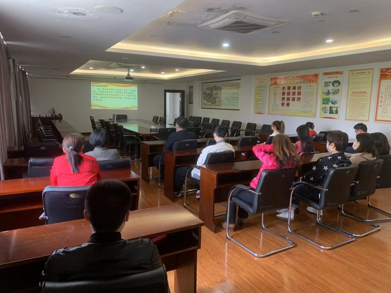 錢(qián)江商城開(kāi)展4月新商戶(hù)培訓(xùn)工作