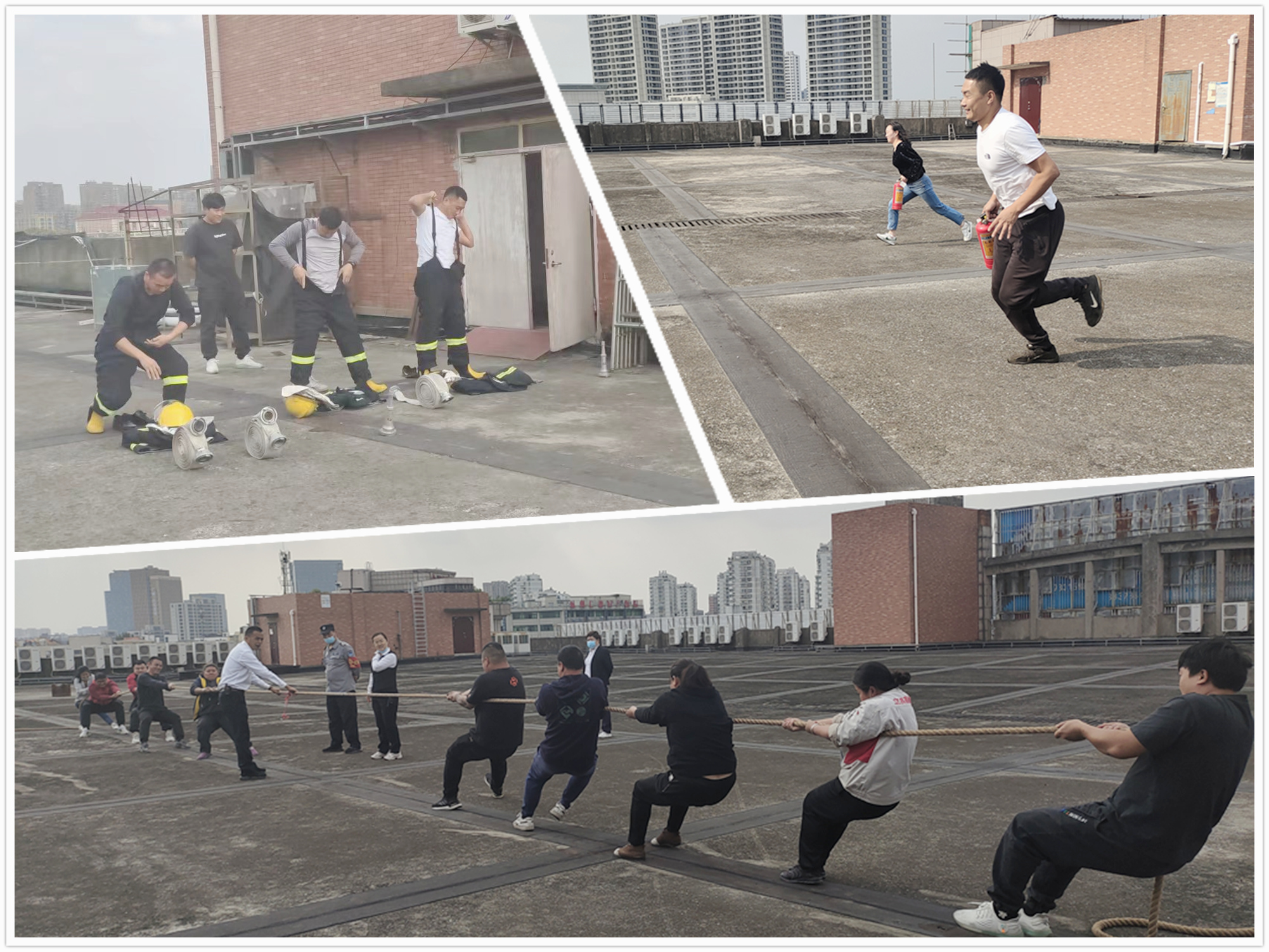 精心準(zhǔn)備賽前訓(xùn)練 積極備戰(zhàn)消防運(yùn)動(dòng)會